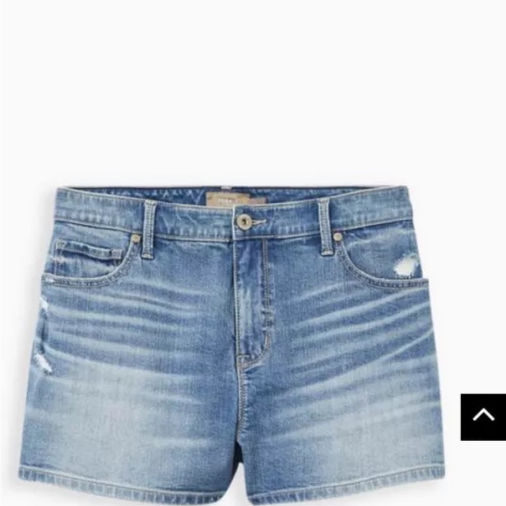 NWT TORRID SIZE 18 3.5 INCH A-LINE VINTAGE STRETCH HIGH-RISE SHORT